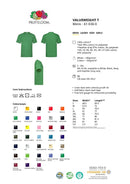 T-paita - Fruit of the Loom - 'Valueweight T' - Khaki