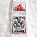Adidas judo gi - Champion 2.0 - IJF Red Label- Slim Fit - Valkoinen/punainen